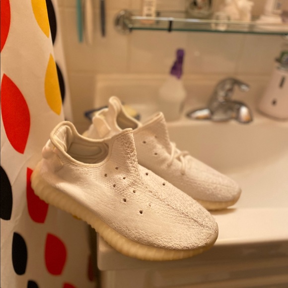 Yeezy boost 350 v2 triple white used - Picture 5 of 6